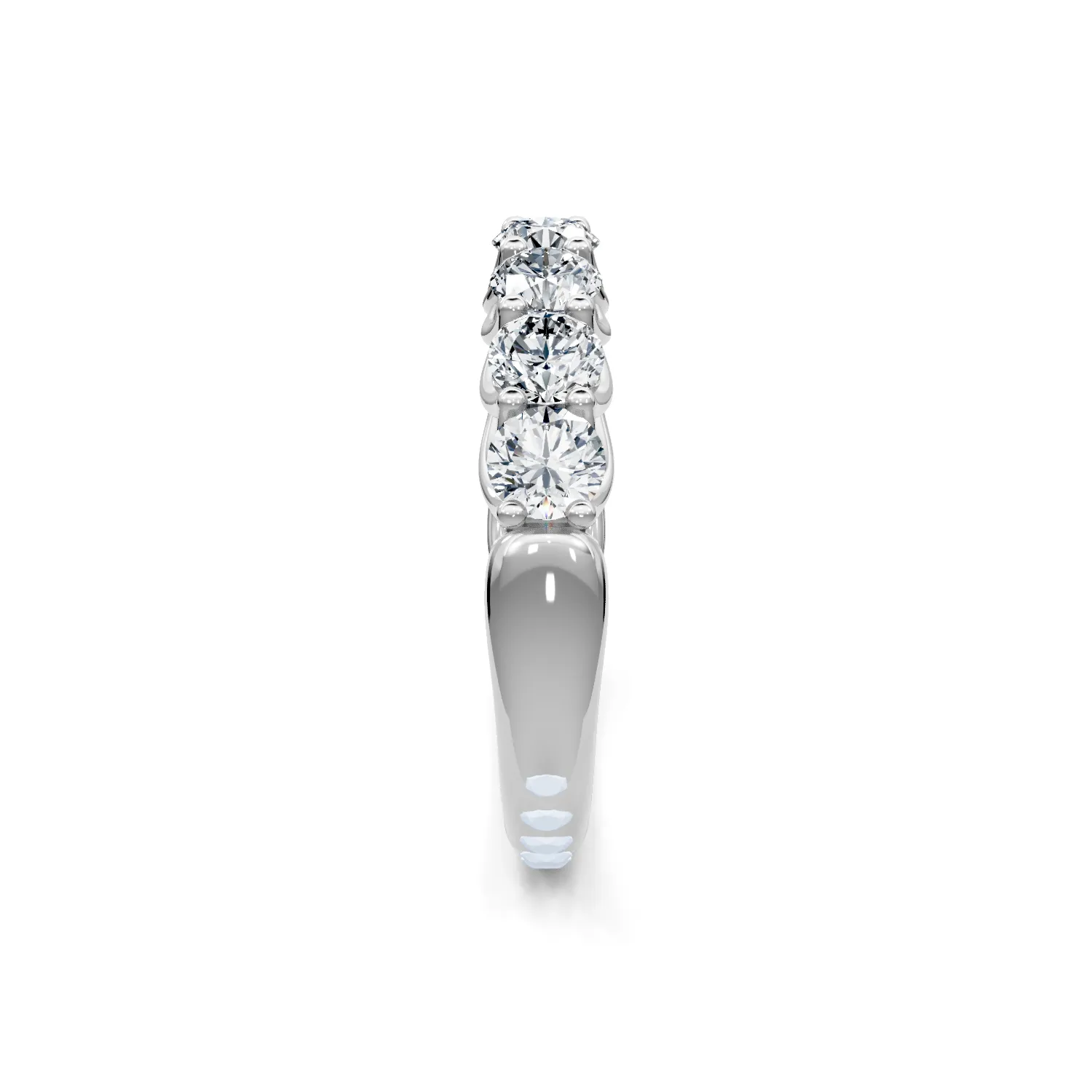 0.75ctw Round Diamond Trellis Band