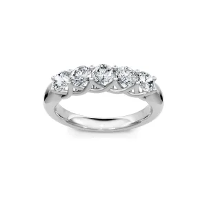 0.75ctw Round Diamond Trellis Band