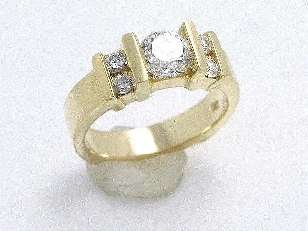 1.38ct Diamond Engagement Ring