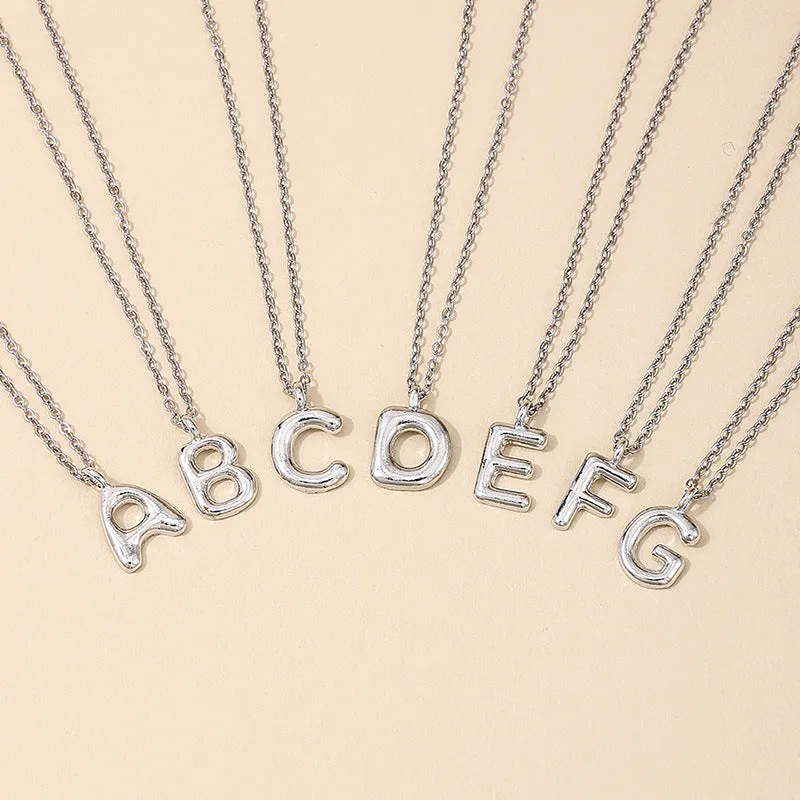 26-Letter Pendant Necklace for Stylish Women - Ideal New Year's Gift