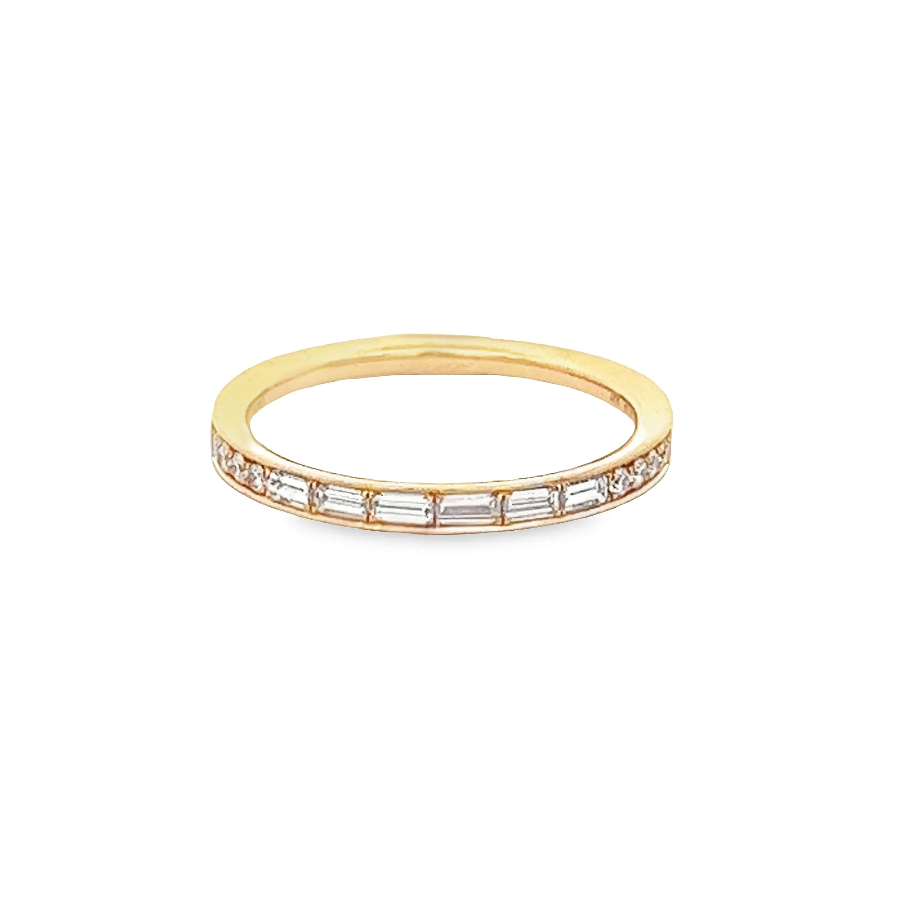 .28ct 18k Rose Gold Diamond Band