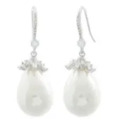 Ambrosia Pearl Dangle Earrings