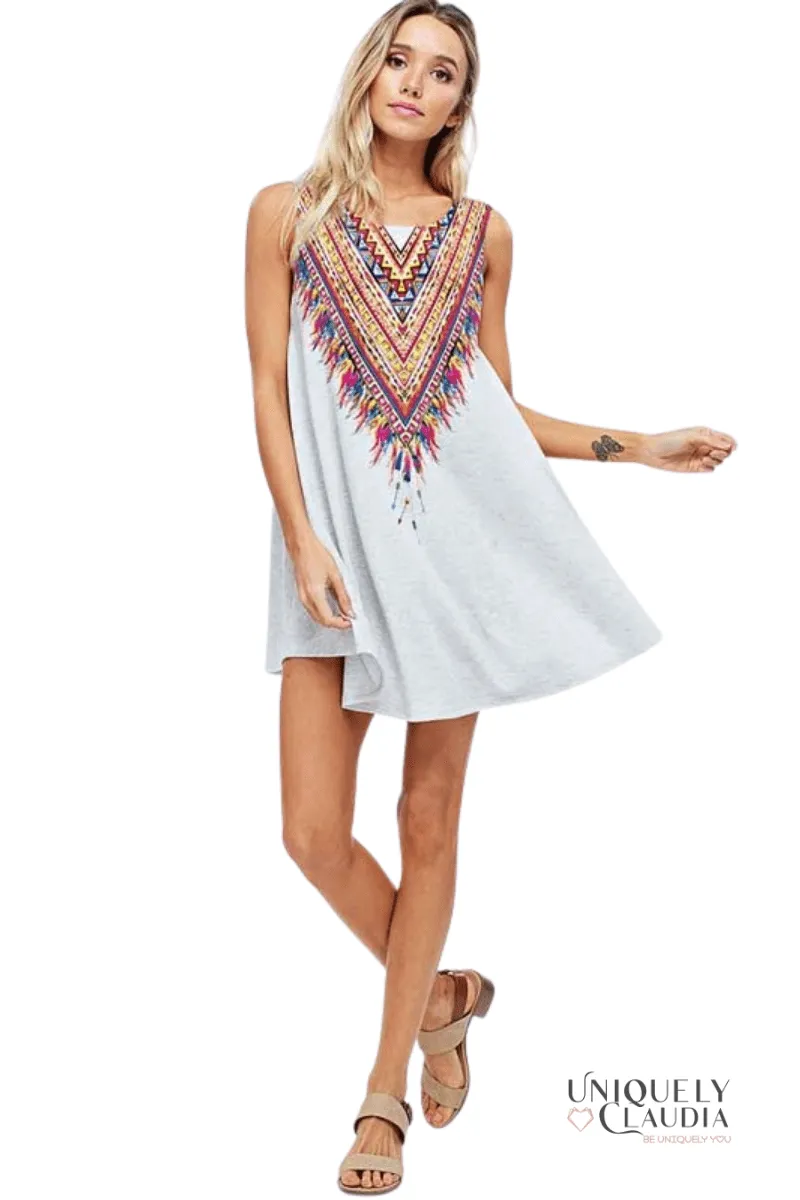 Anais Bohemian Mini Dress