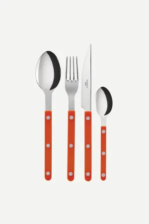 Bistrot Solid Cutlery Set in Orange