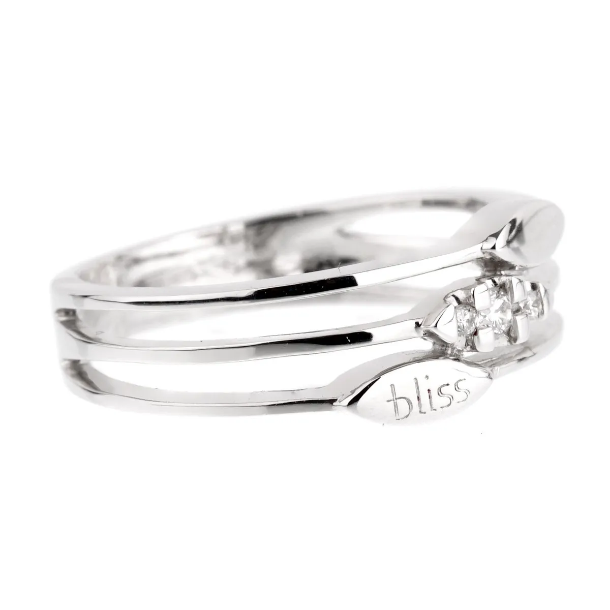 Bliss Diamond White Gold Ring