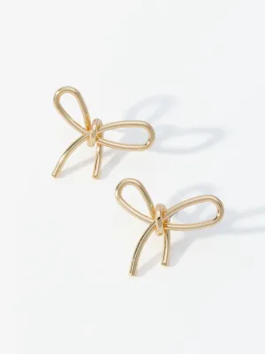 Bow Stud Earring