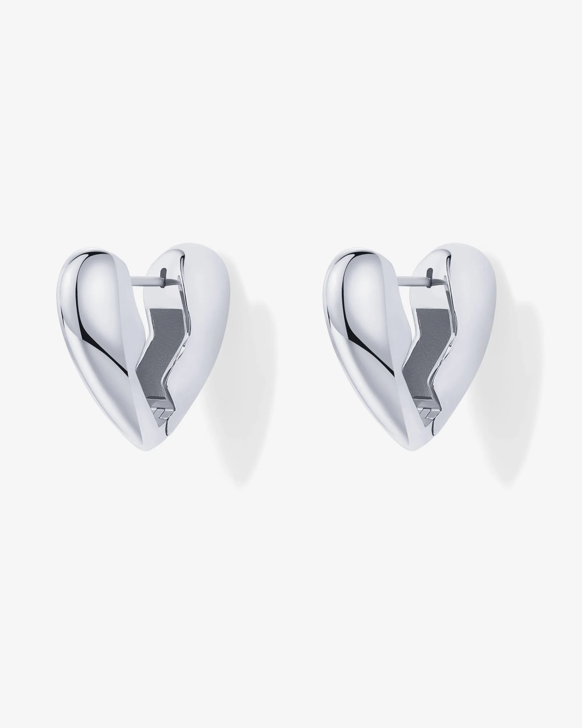 Brokenhearted Hoop Earrings