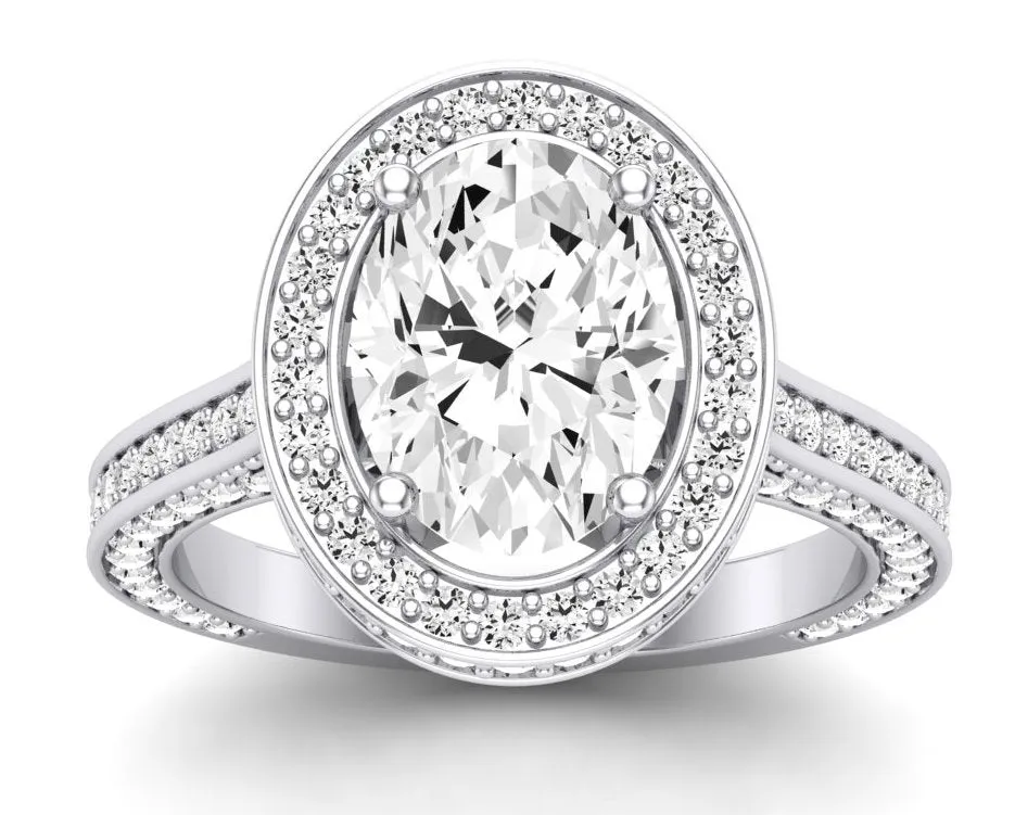 Buttercup - Oval Lab Diamond Engagement Ring (IGI Certified)