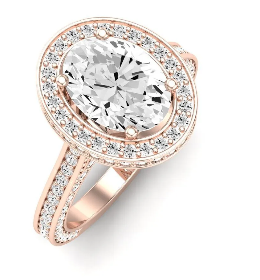 Buttercup - Oval Lab Diamond Engagement Ring (IGI Certified)