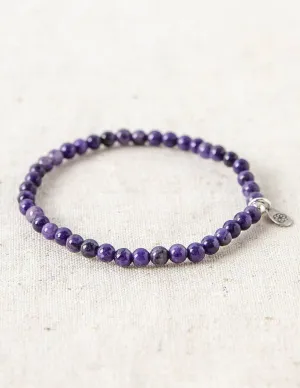 Charoite Mini Gemstone Bracelet