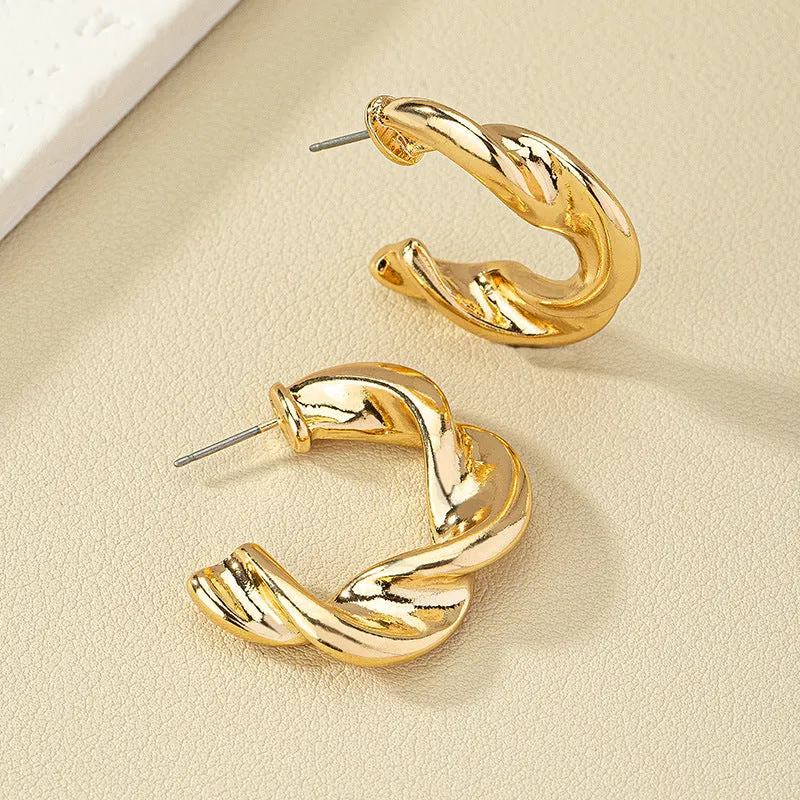 Chic East Asian Elegance Earrings - Vienna Verve Collection