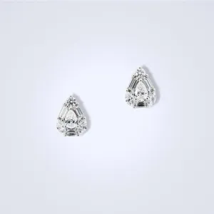 Diamond Tears Earring