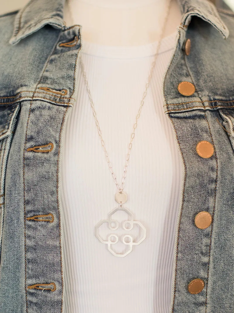 Diley Quatrefoil Necklace