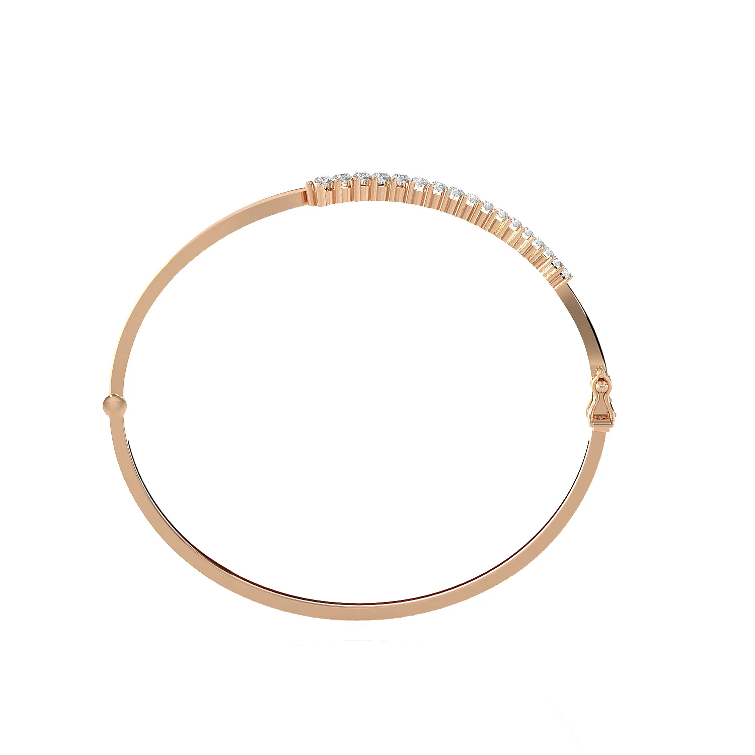 Dora Bypass Bangle Bracelet