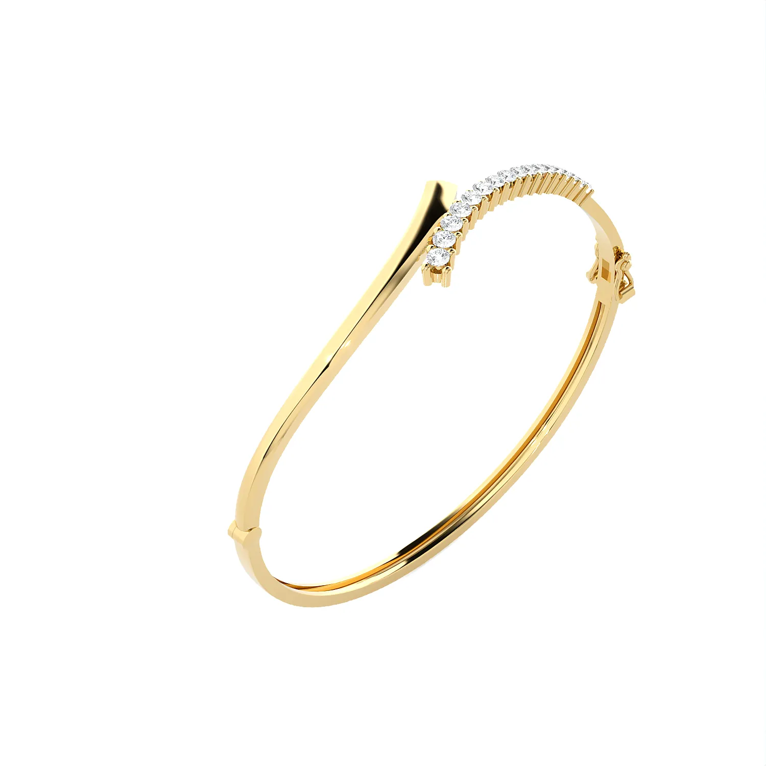 Dora Bypass Bangle Bracelet