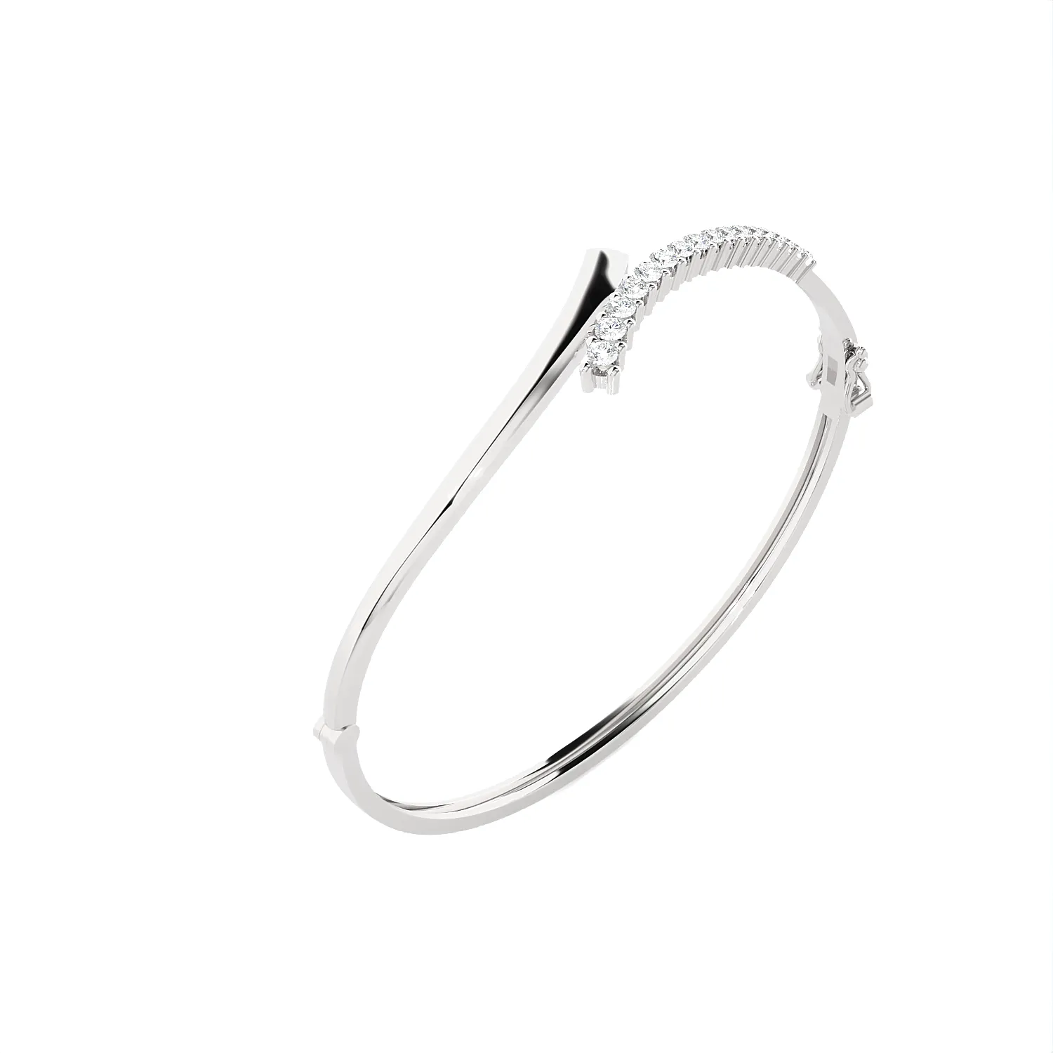 Dora Bypass Bangle Bracelet