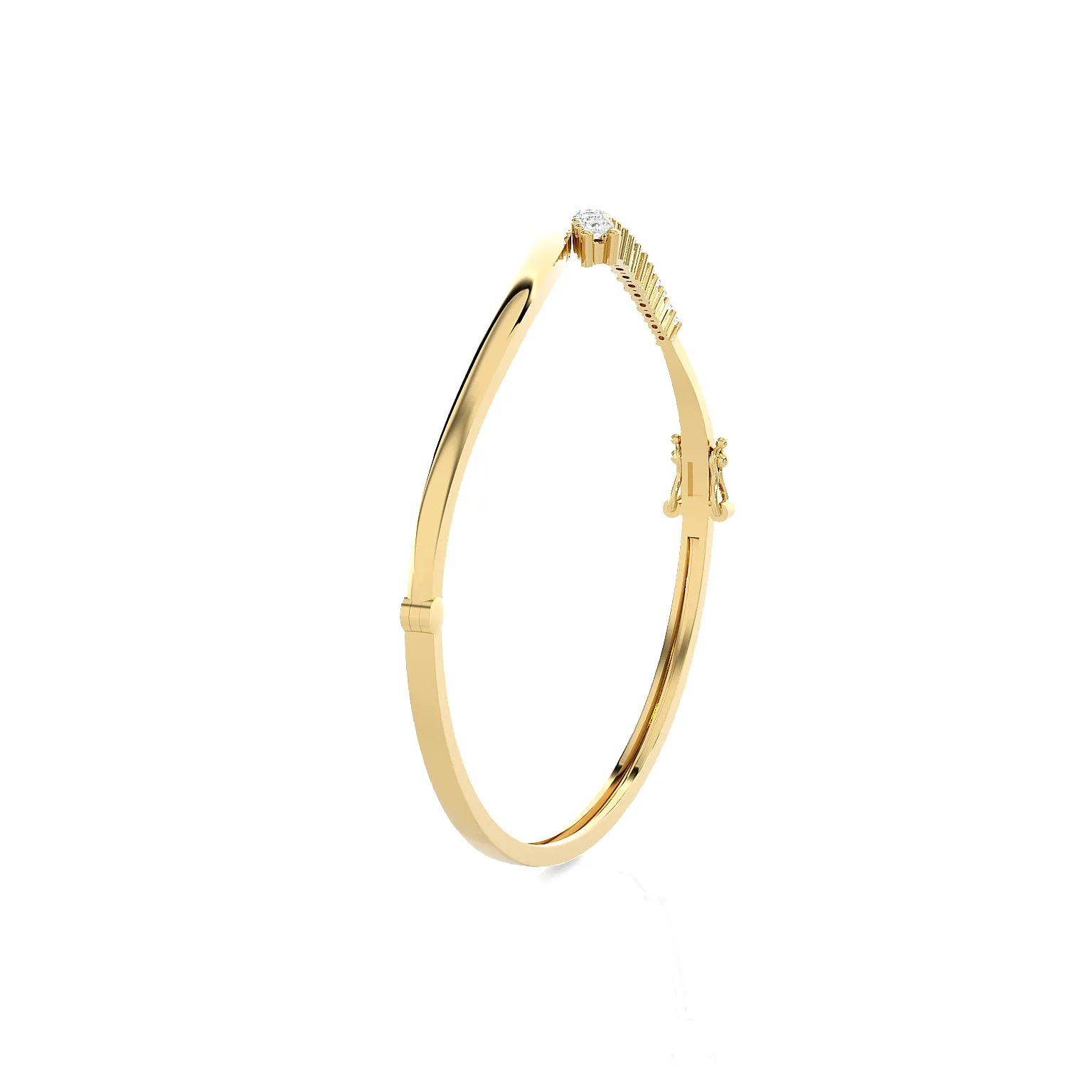 Dora Bypass Bangle Bracelet