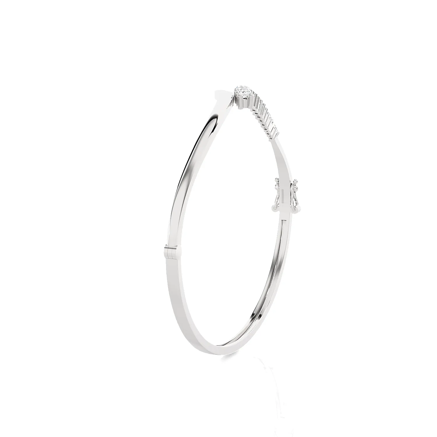 Dora Bypass Bangle Bracelet