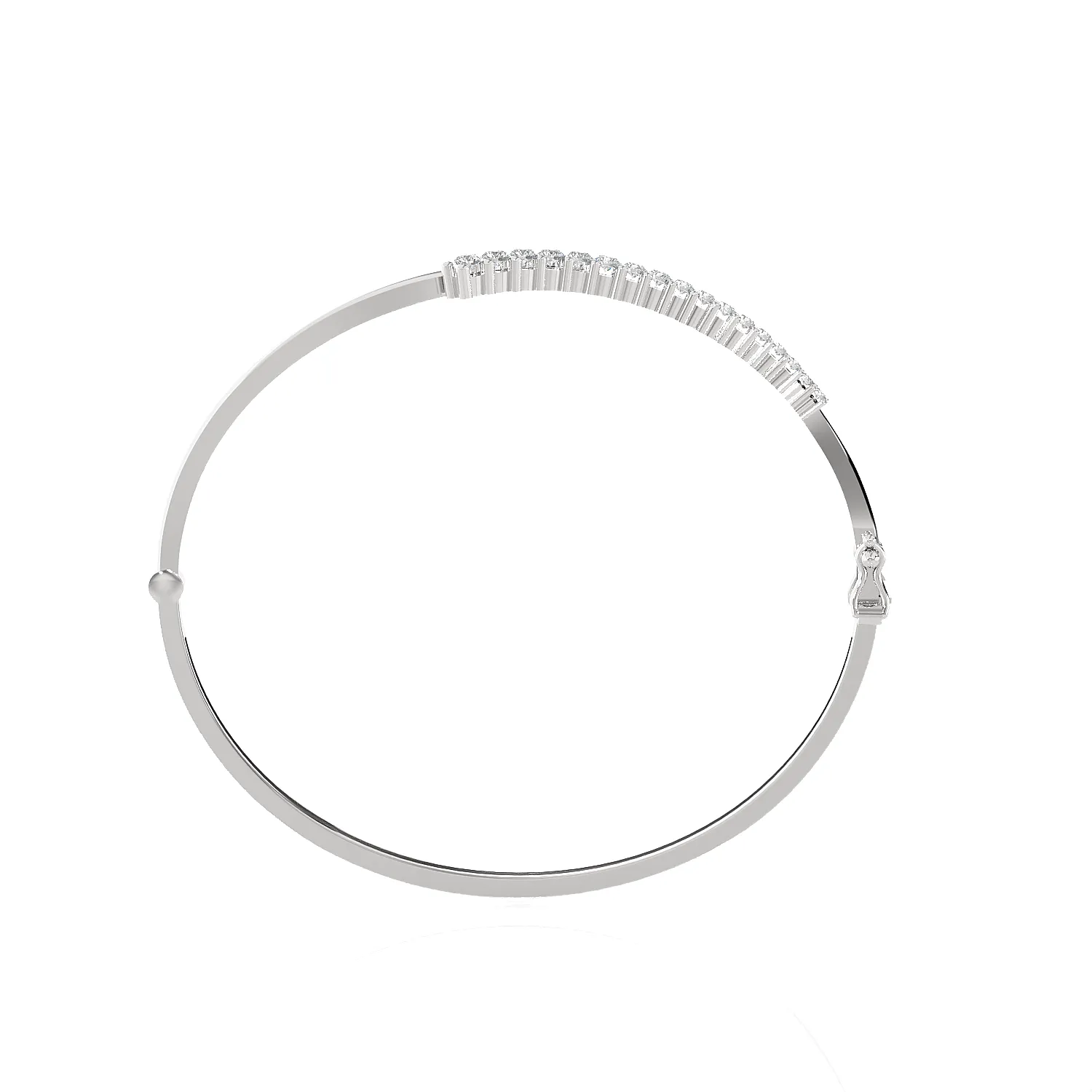 Dora Bypass Bangle Bracelet