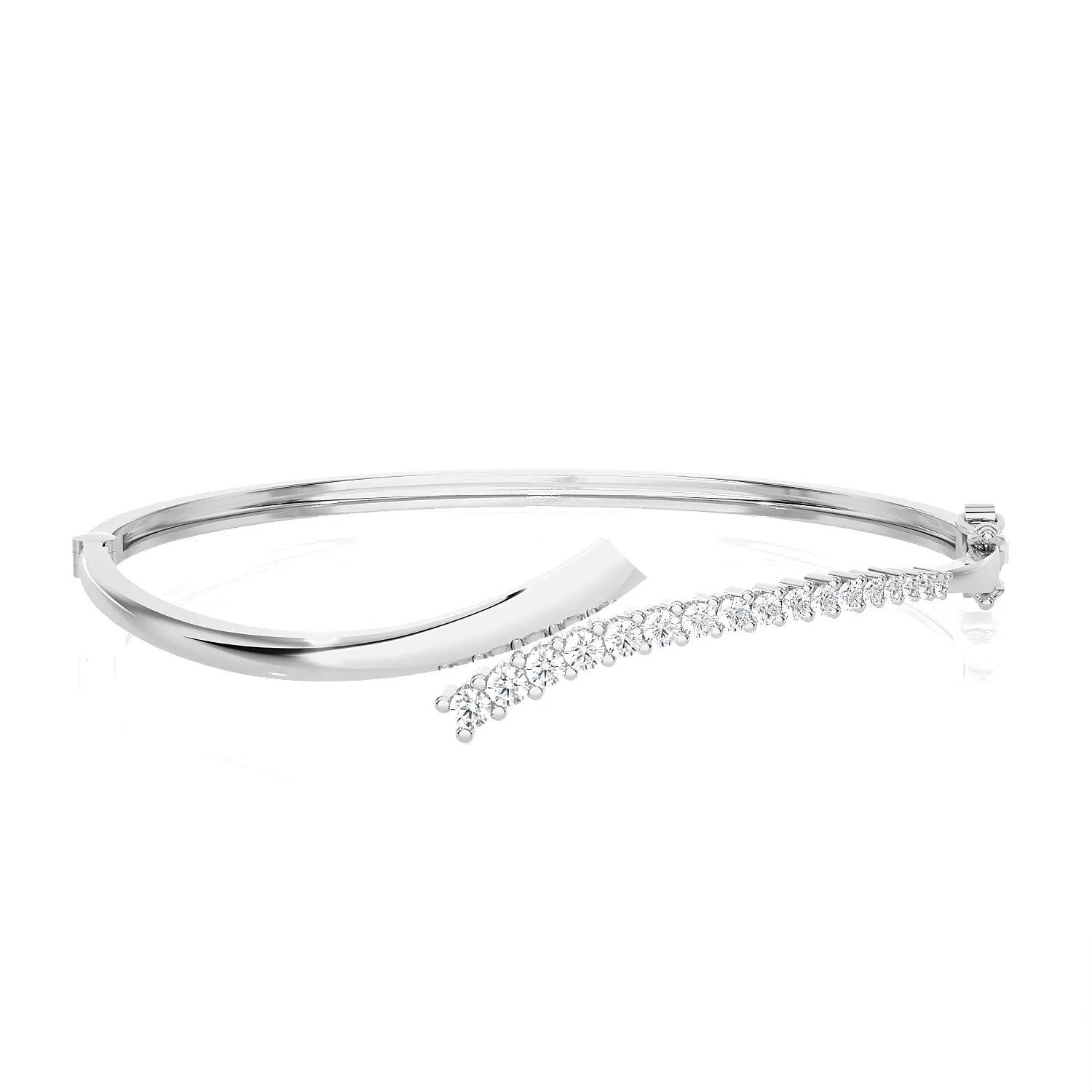 Dora Bypass Bangle Bracelet