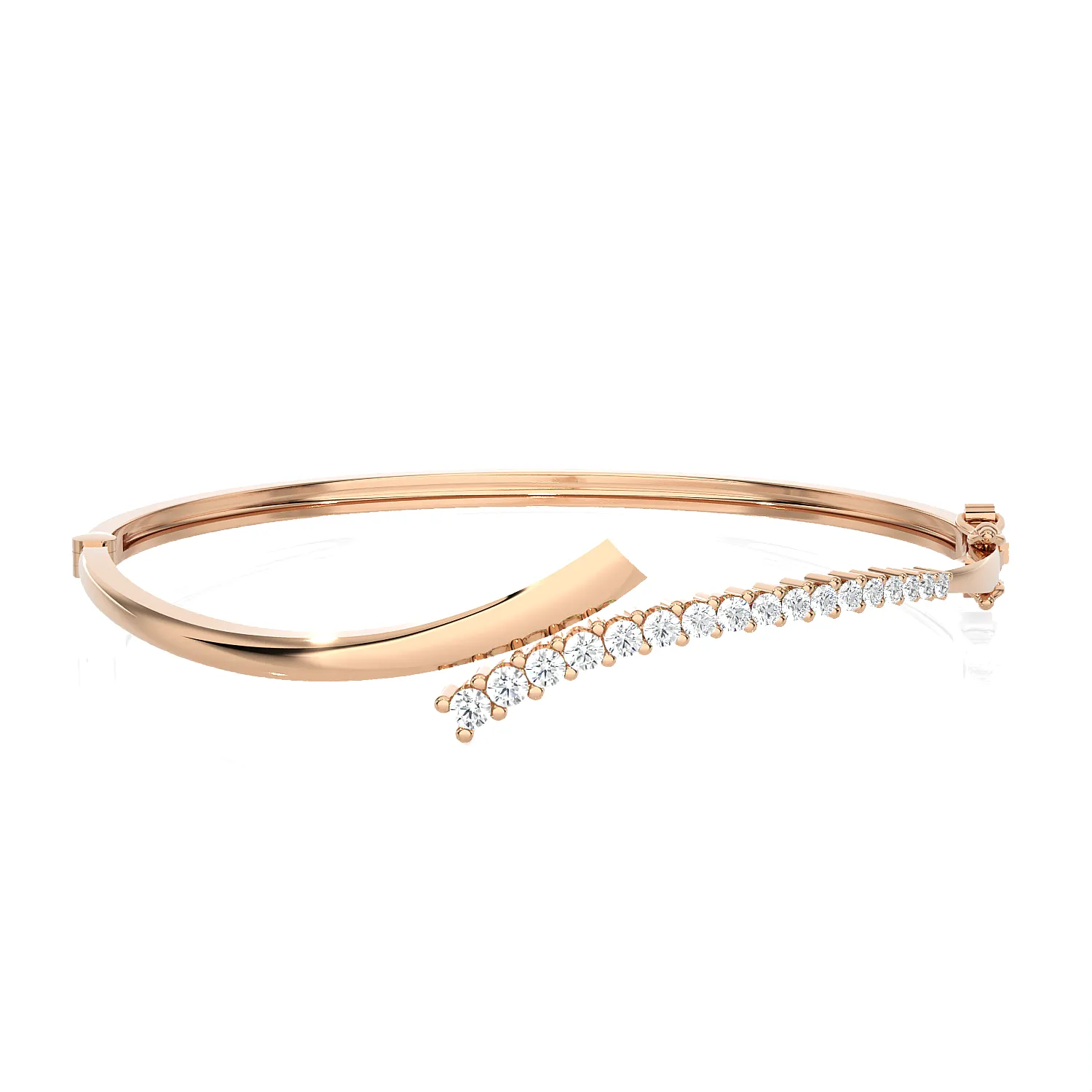 Dora Bypass Bangle Bracelet