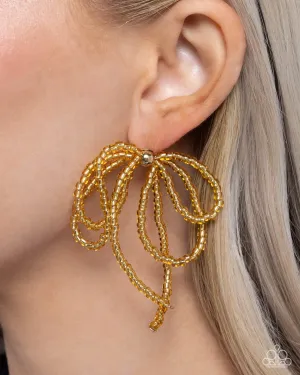 Earrings Sophisticated Sprinkle - Gold