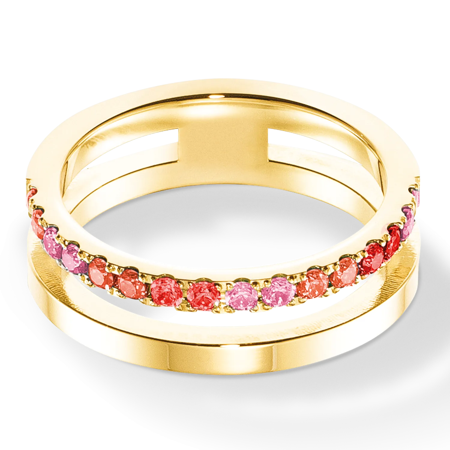 Eternal Unity Ring gold-red