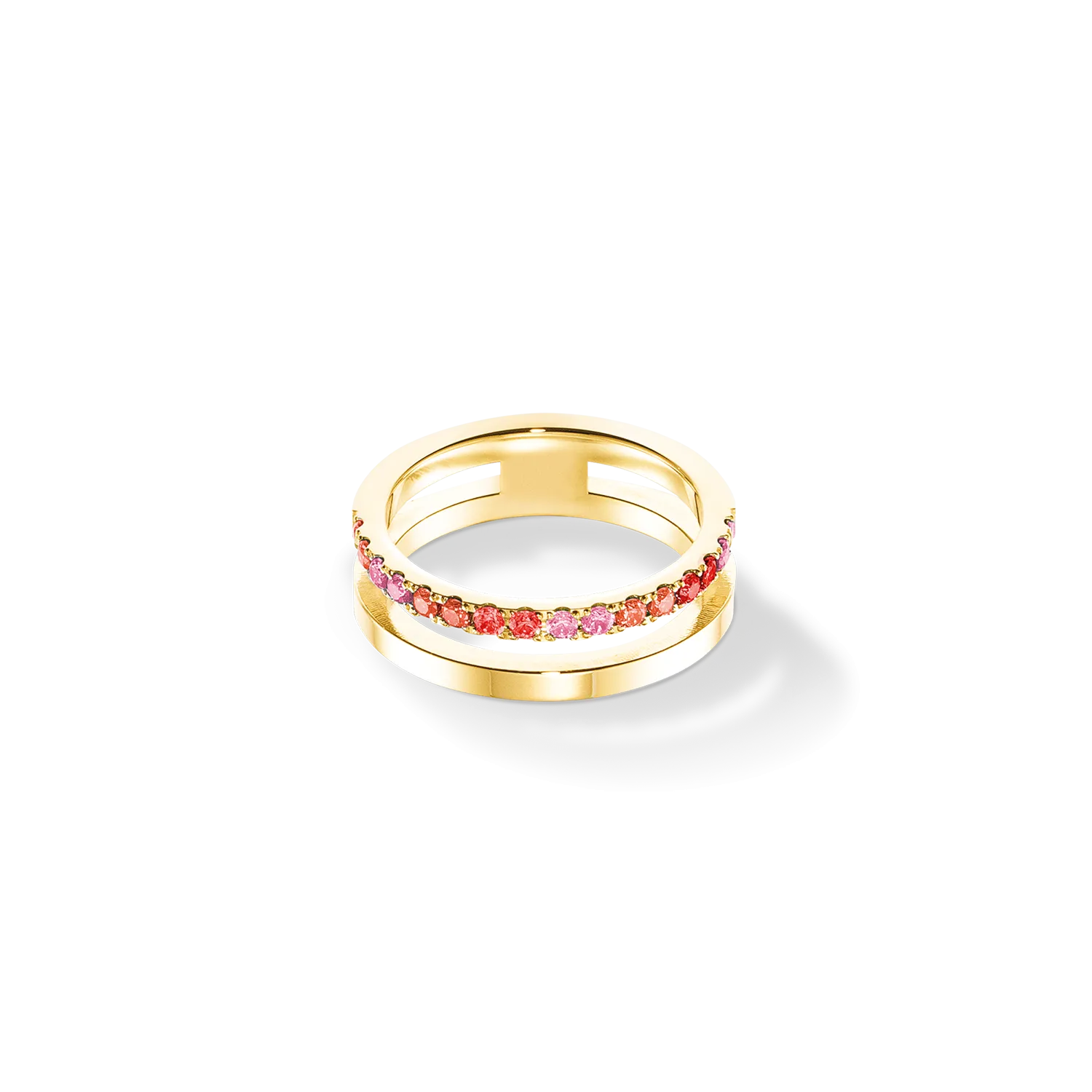 Eternal Unity Ring gold-red