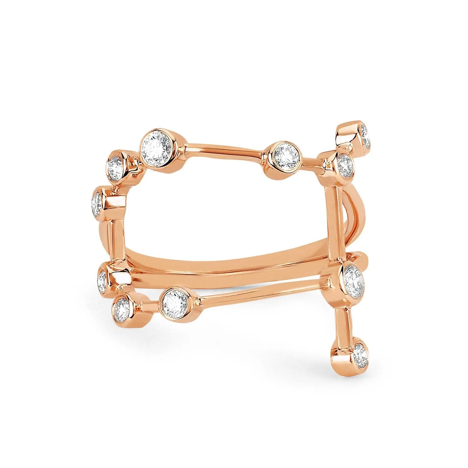 Gemini Constellation Ring