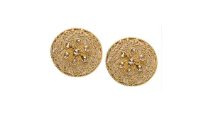 Gold Filigree Earrings