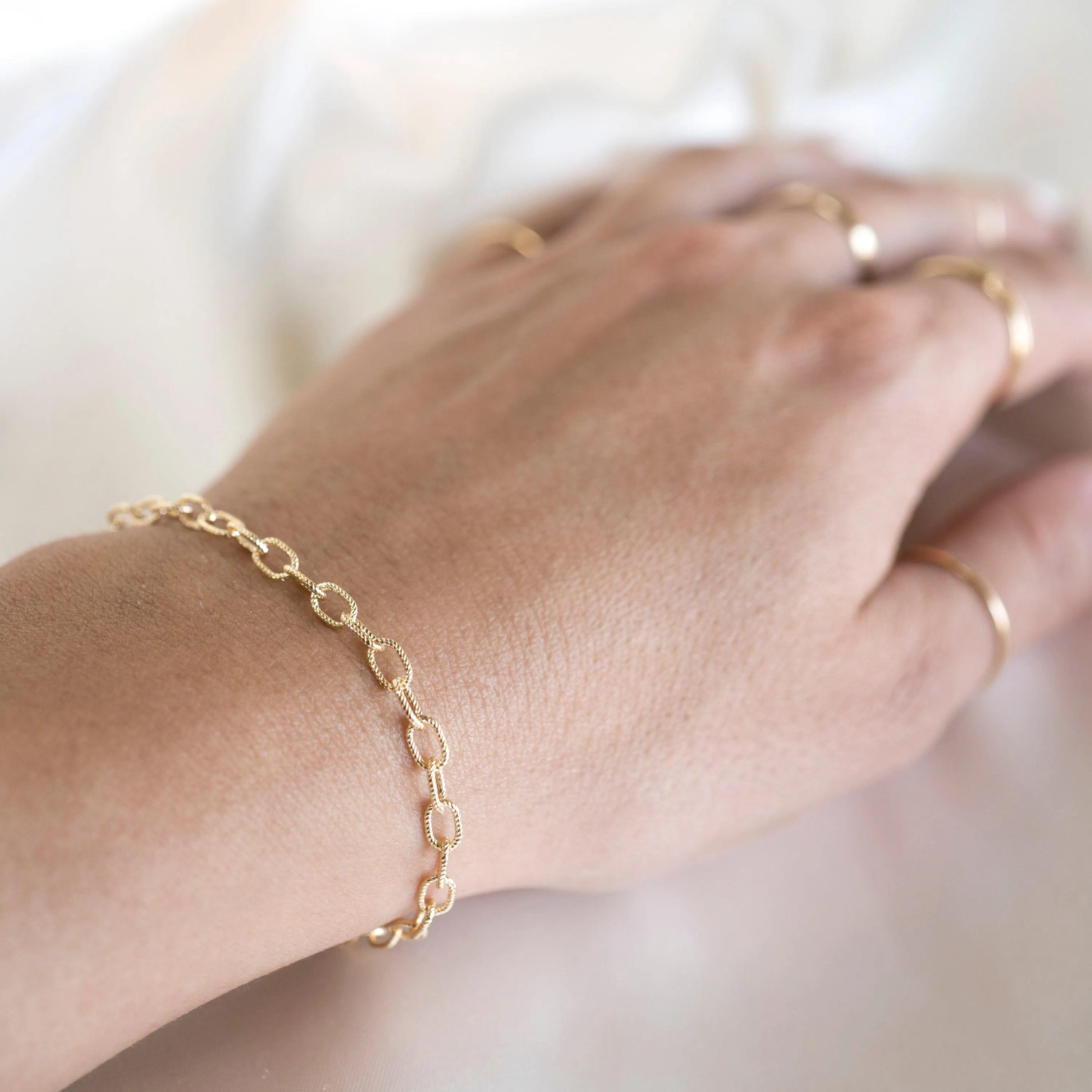 Gold Filled Venus Bracelet