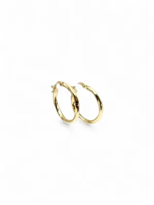 GOLD HOOP EARRINGS