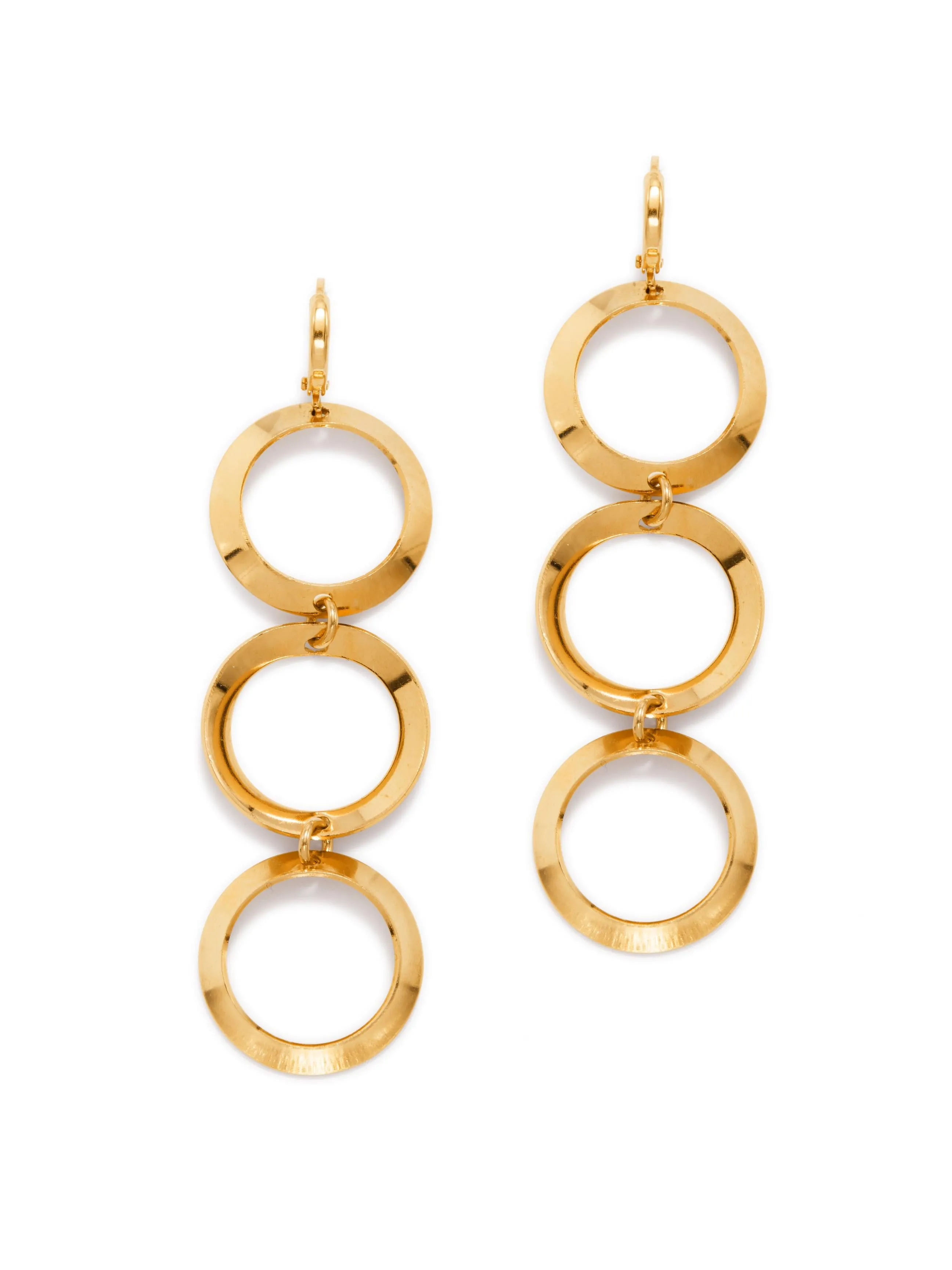 Gold Rimini Loop Earrings