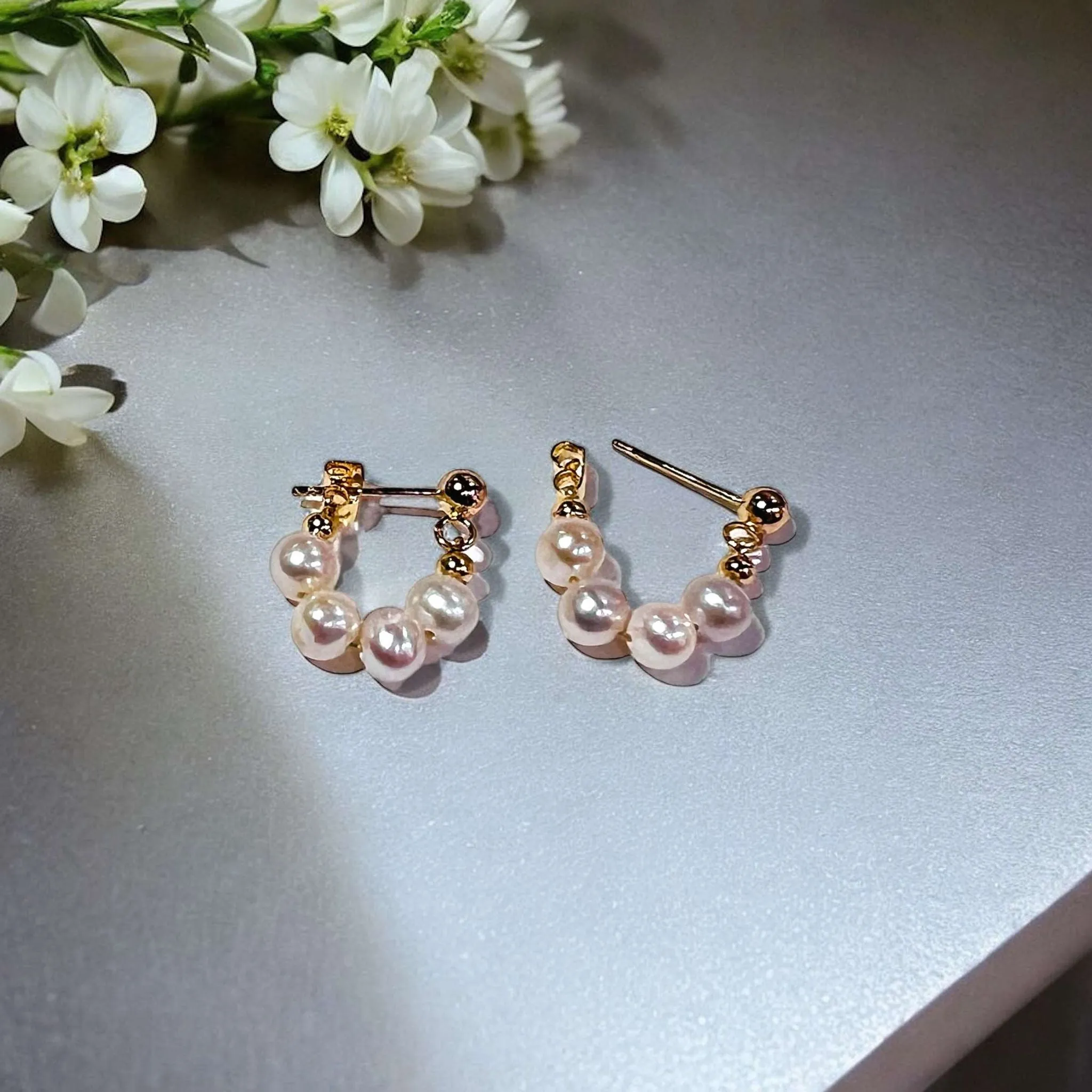 Gracia Pearl Earrings