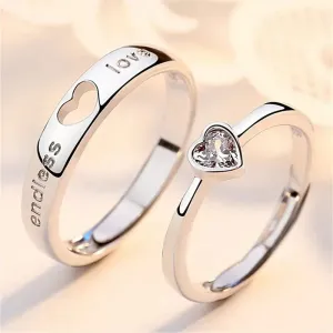 Heart Couple Rings