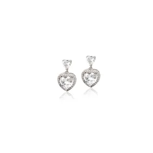 Heart Cubic Zirconia Earring