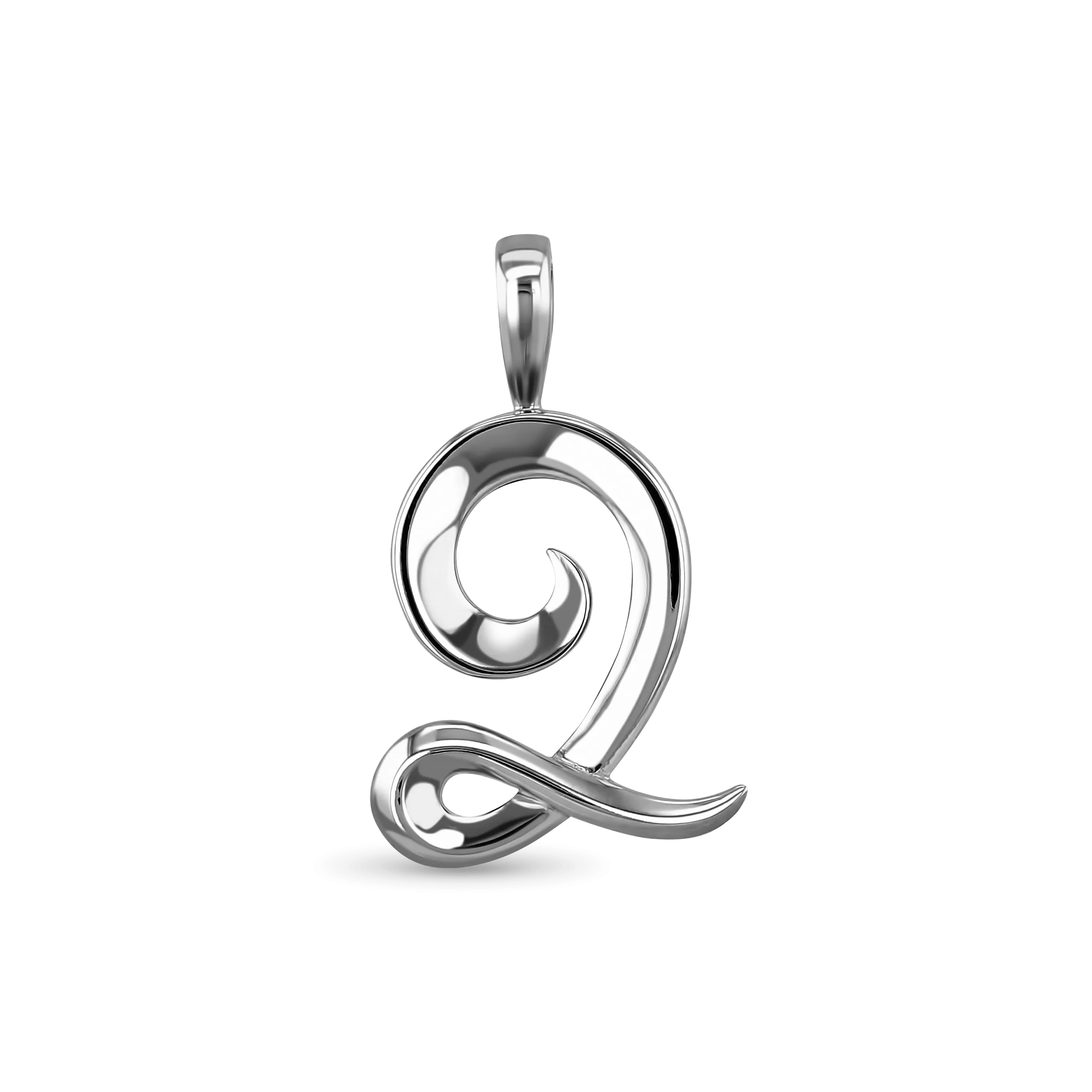 Initial Q Love Letter Pendant