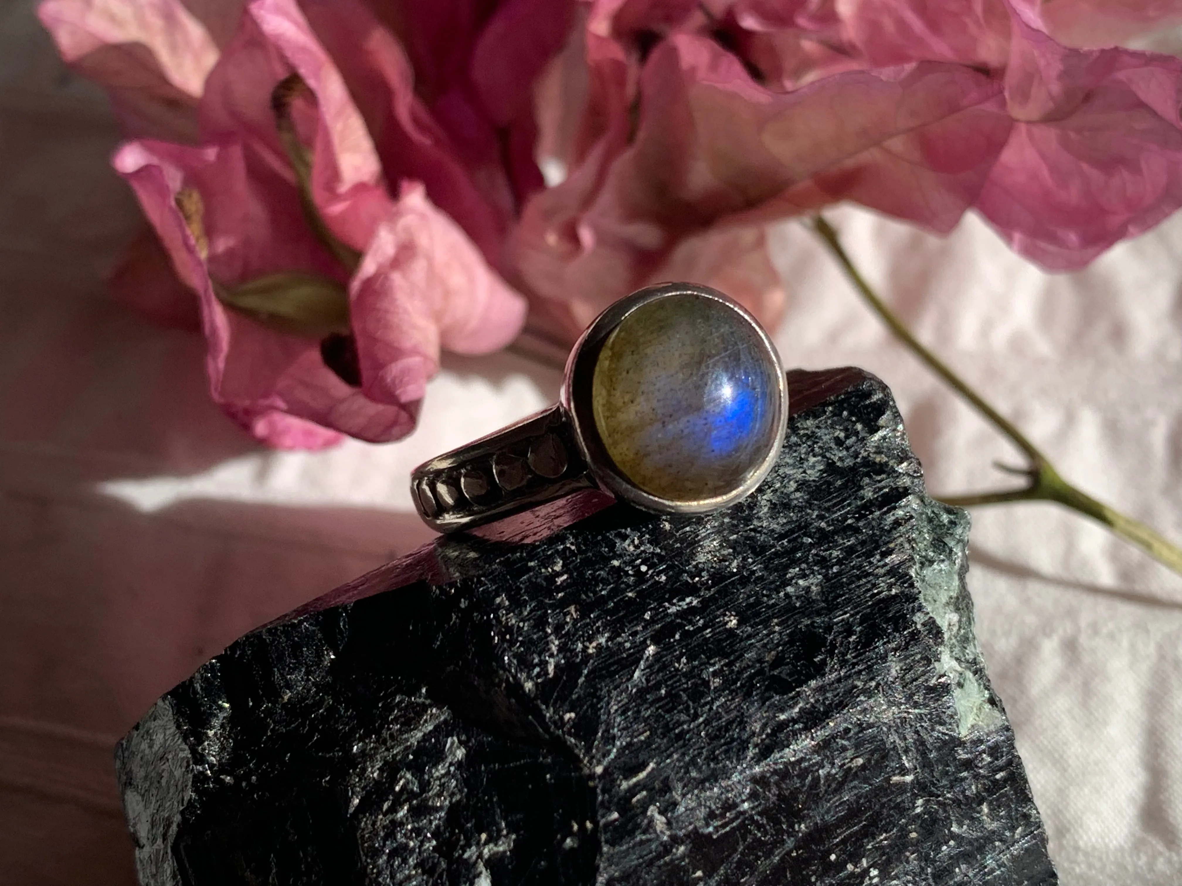 Labradorite Eseld Ring