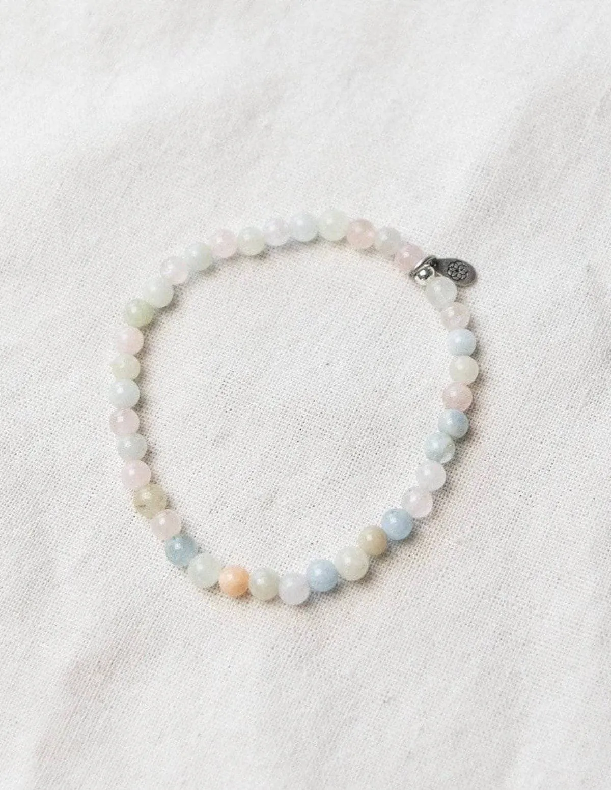 Morganite Mini Gemstone Bracelet