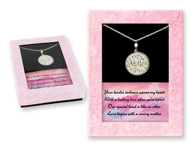 Mother Where All Love Begins Necklace (No box lid)