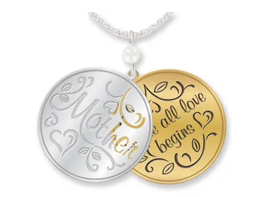 Mother Where All Love Begins Necklace (No box lid)