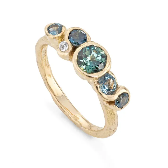 Ocean Teal Nori Ring