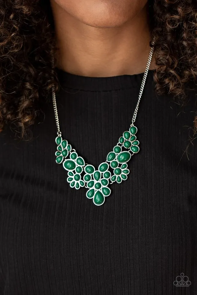 Paparazzi Necklace ~ Bohemian Banquet - Green