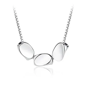 Peas Pendant Silver Necklace for Women