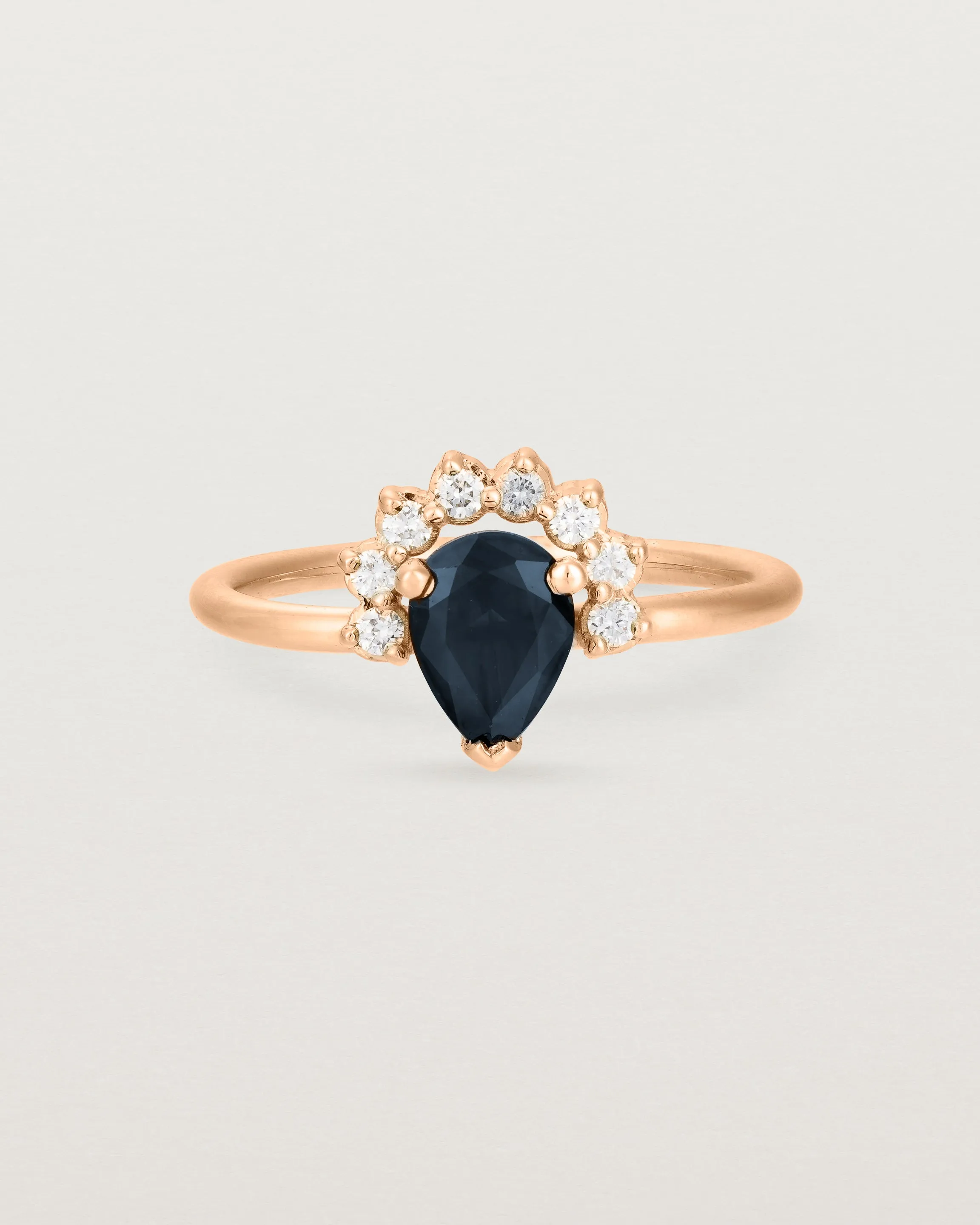 Rose Ring | Australian Sapphire & Diamonds