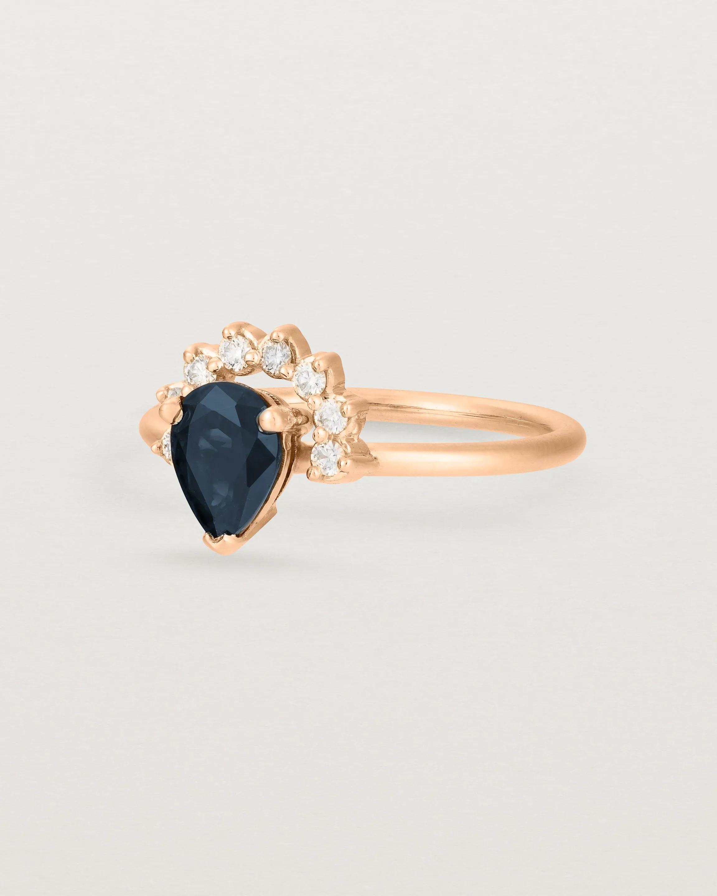 Rose Ring | Australian Sapphire & Diamonds