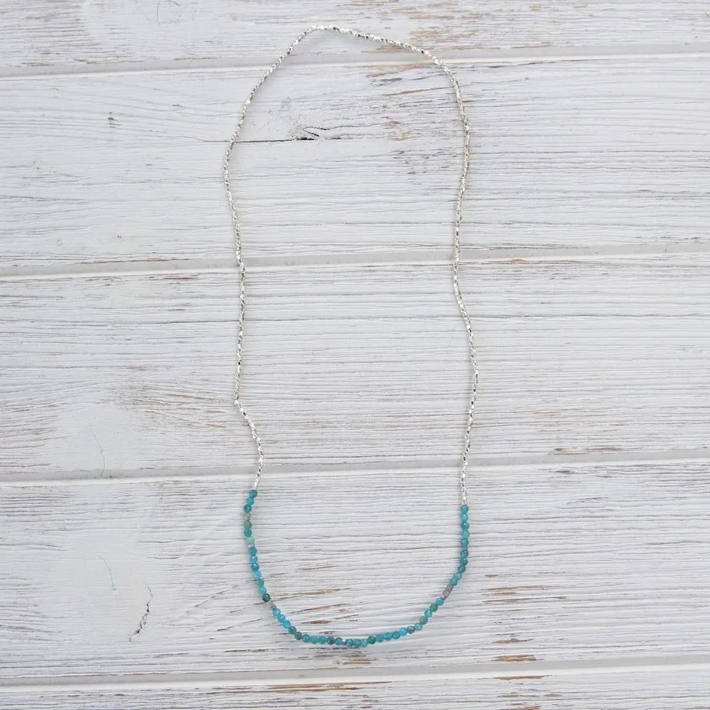 Scout Delicate Apatite Wrap Bracelet and Necklace