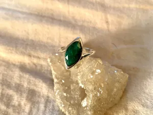 Semi-precious Emerald / Ruby / Sapphire Meira Ring