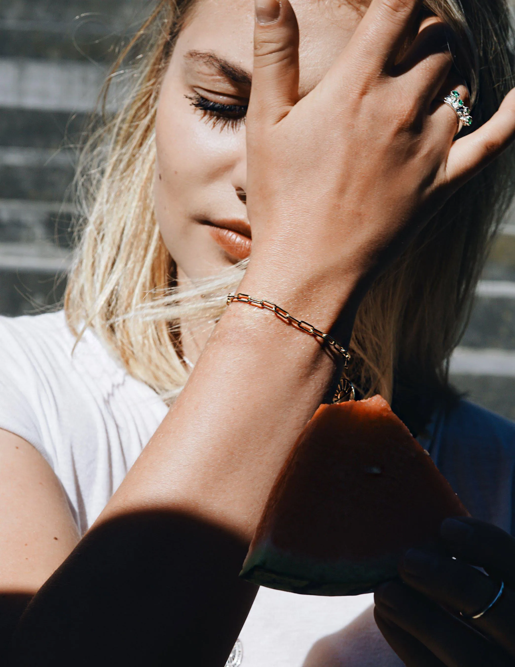 Siamese Green Amethyst ring <br>Silver