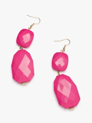 Stone Drop Earrings